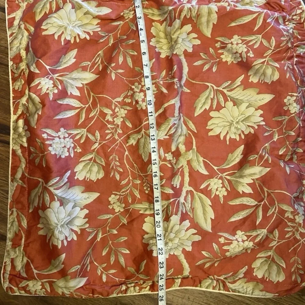 Ralph Lauren VILLA CAMELIA FLORAL Full Queen Comforter Retired EUC & 1 Sham